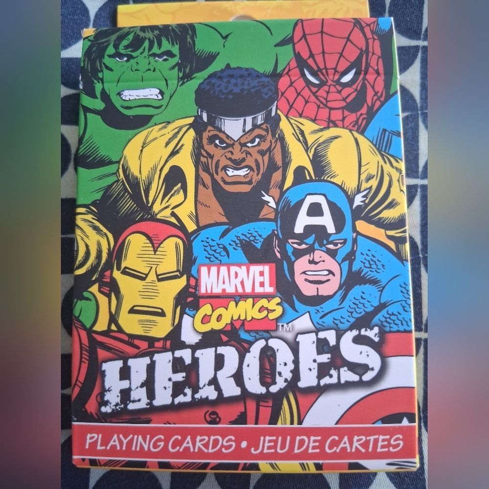 New Marvel Comics Heroes Playing Cards